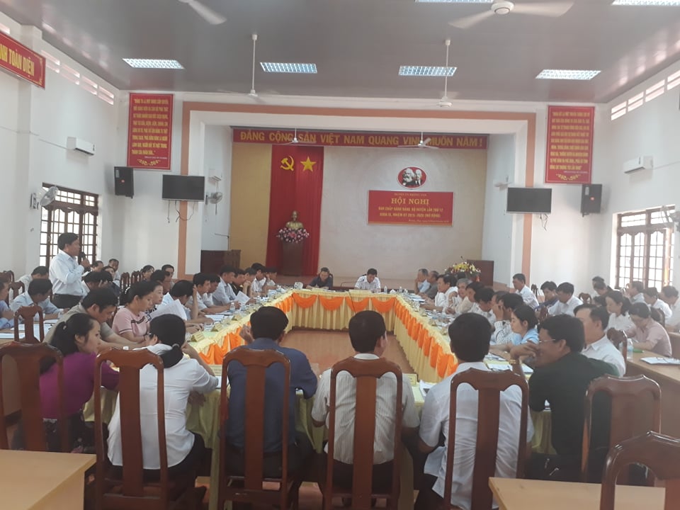 Hội nghị Ban Chấp hành Đảng bộ huyện Krông Ana lần thứ 17 khóa IX, nhiệm kỳ 2015 - 2020 (mở rộng)