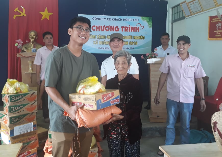 Thăm và Tặng quà cho hộ nghèo tại xã Quảng Điền và TT Buôn Trấp