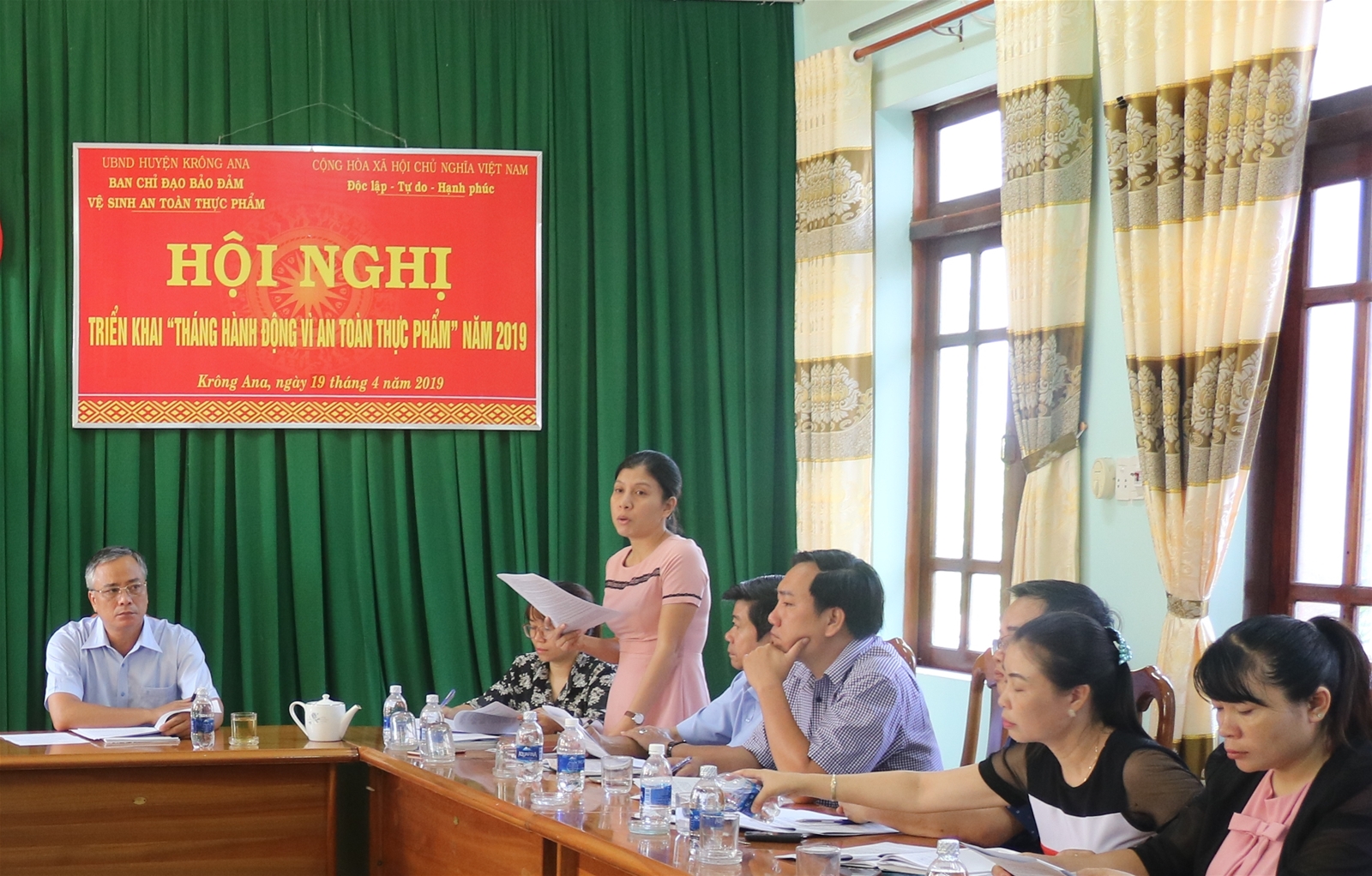 Huyện Krông Ana tổ chức Hội nghị triển khai “Tháng hành động vì an toàn thực phẩm” năm 2019