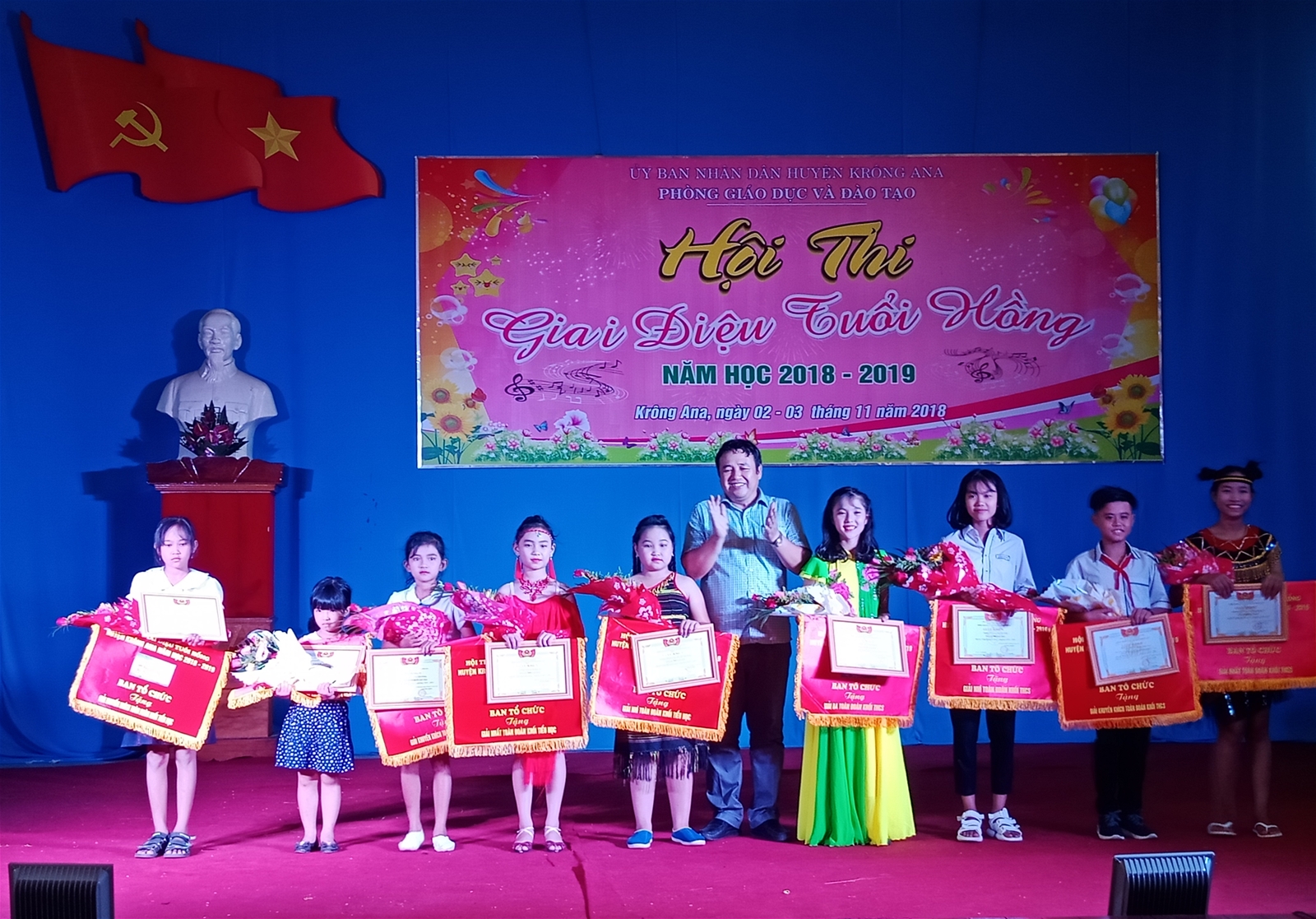 Phòng Giáo dục và Đào tạo huyện Krông Ana tổ chức Hội thi “Giai điệu tuổi hồng” năm học 2018 - 2019