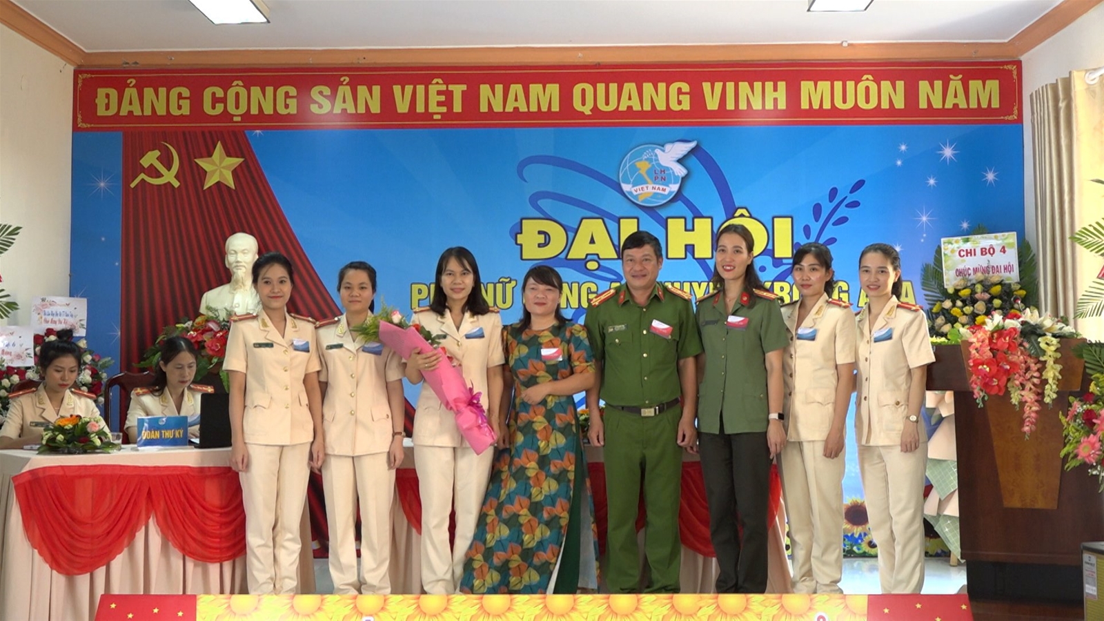 Đại hội Hội phụ nữ cơ sở Công an huyện huyện Krông Ana lần thứ IV,  nhiệm kỳ 2021 - 2026