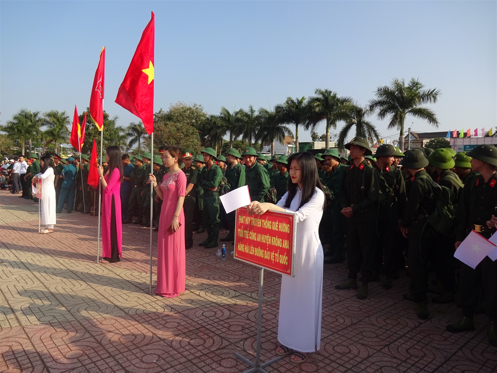 Huyện Krông Ana tổ chức Lễ giao nhận quân năm 2019