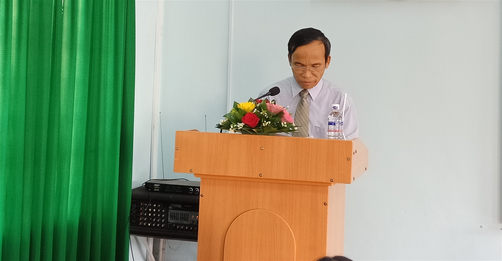 Khai giảng lớp Trung cấp lý luận chính trị hành chính hệ không tập trung khóa học 2018-2019 tại huyện Krông Ana