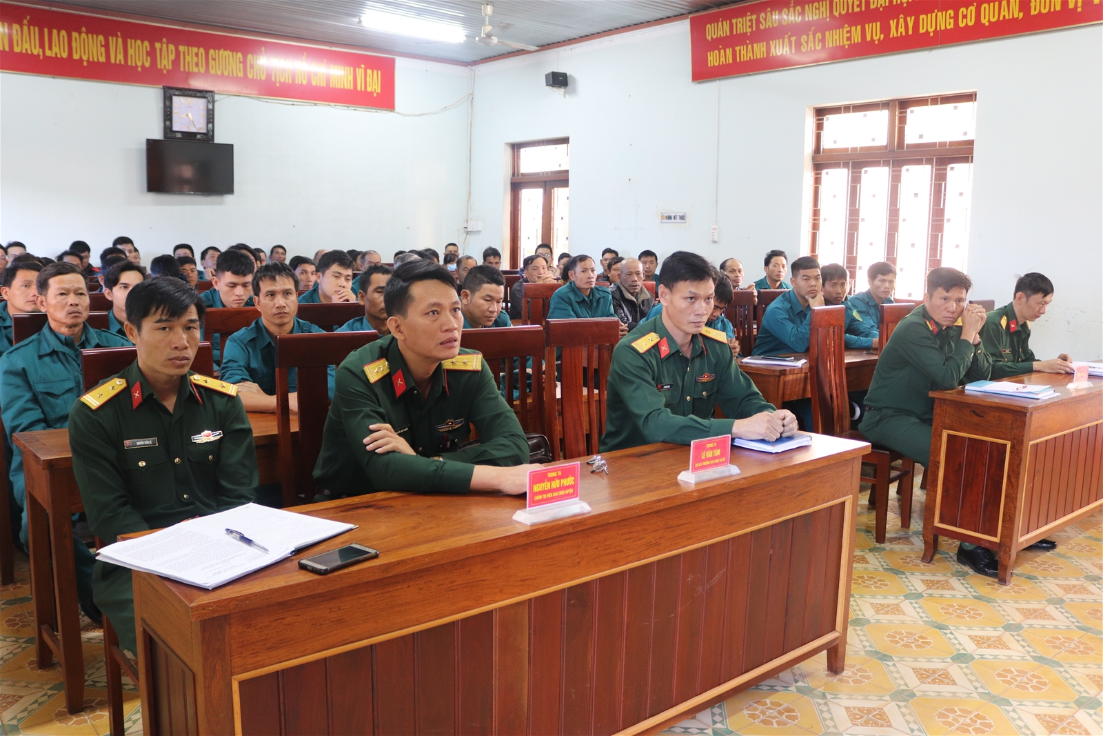 Ban Chỉ huy Quân sự huyện Krông Ana: Tập huấn cán bộ dân quân tự vệ năm 2021