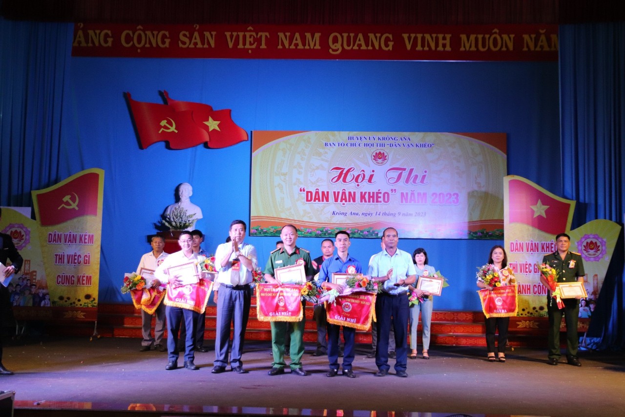 Hội thi “Dân vận khéo” huyện Krông Ana năm 2023