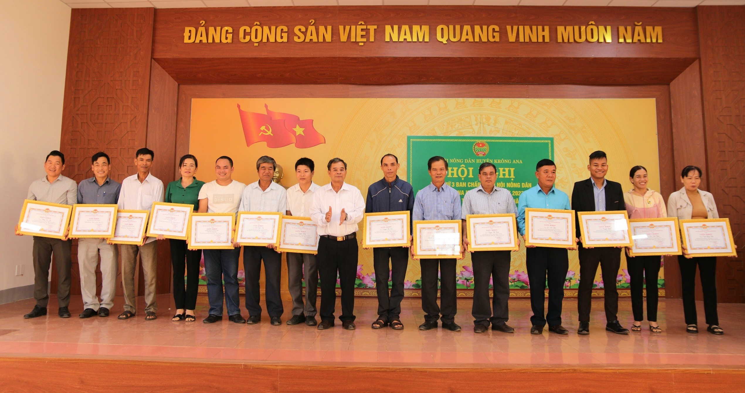 Hội Nông dân huyện Krông Ana tổng kết công tác hội và phong trào nông dân năm 2023, triển khai phương hướng nhiệm vụ năm 2024