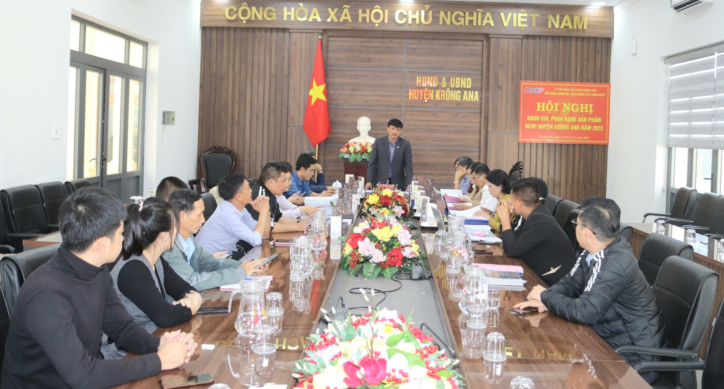 Hội nghị đánh giá, xếp hạng sản phẩm OCOP trên địa bàn  huyện Krông Ana năm 2023