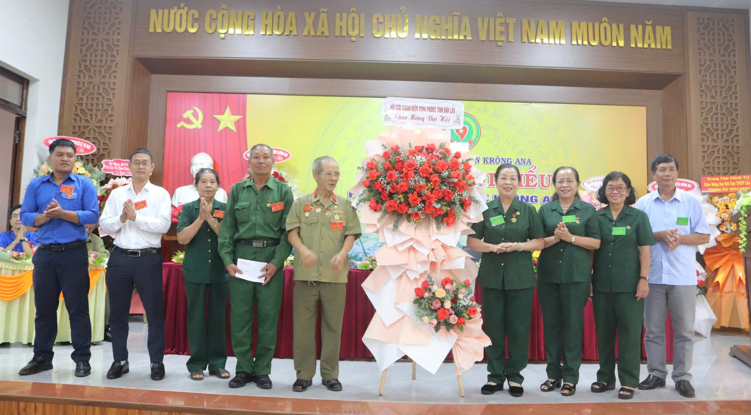 Đại hội Đại biểu Hội Cựu thanh niên xung phong huyện Krông Ana lần thứ IV, nhiệm kỳ 2024 – 2029