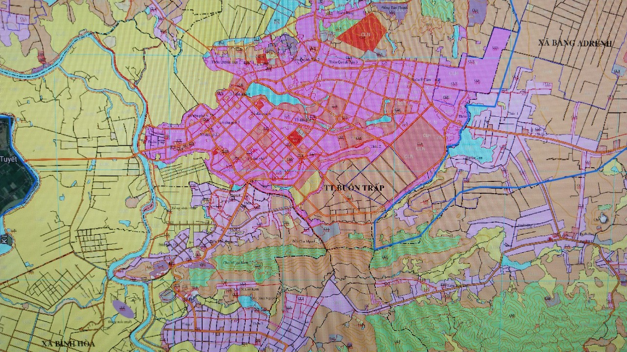 Đồ án quy hoạch chi tiết (rút gọn) tỷ lệ 1/500 khu dân cư đô thị buôn Rung, thị trấn Buôn Trấp