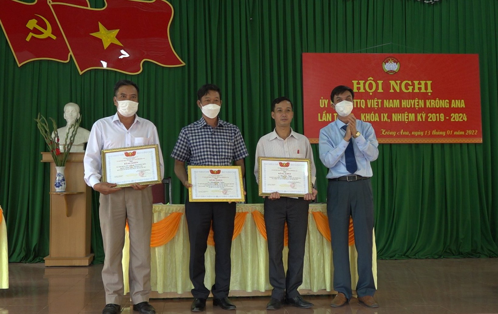 Ủy ban MTTQ Việt Nam huyện Krông Ana tổng kết công tác năm 2021 