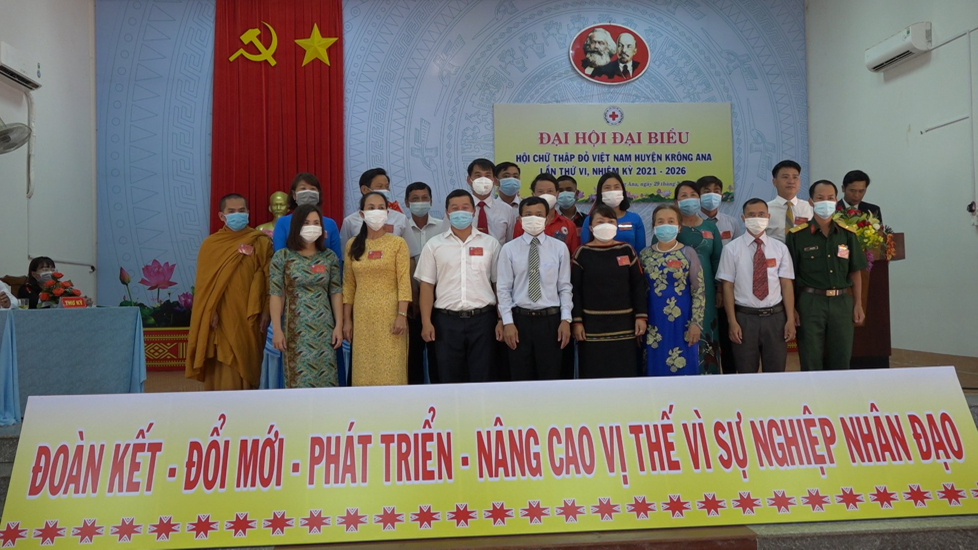 Đại hội đại biểu Hội chữ thập đỏ huyện Krông Ana lần thứ VI, nhiệm kỳ 2021-2026